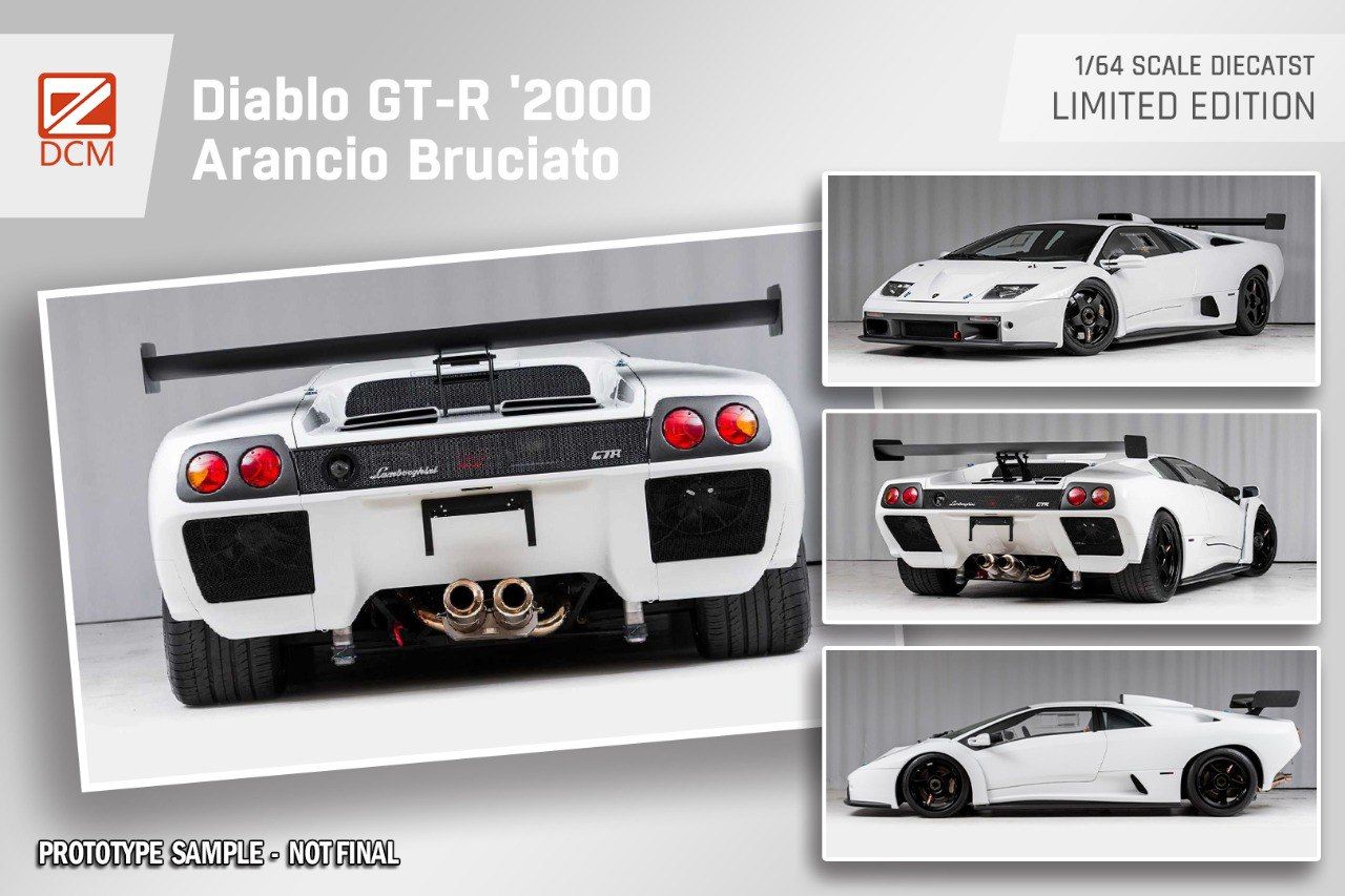 DCM MODEL 1/64 LAMBORGHINI DIABLO GT-R_2