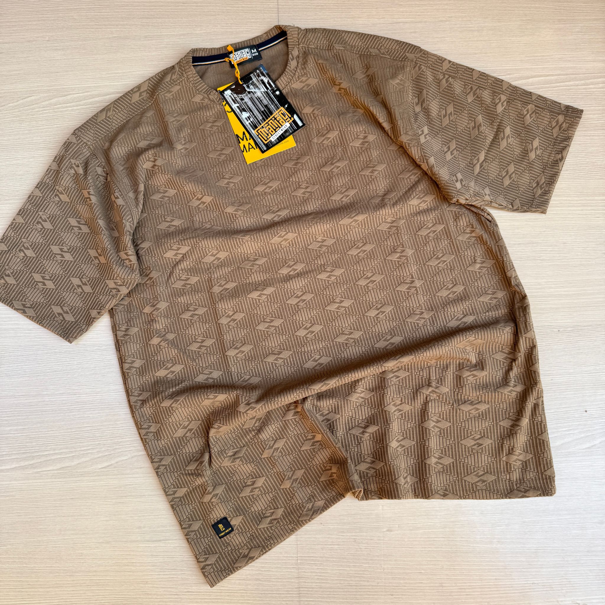 MANIAC T- SHIRTS -  BROWN _0
