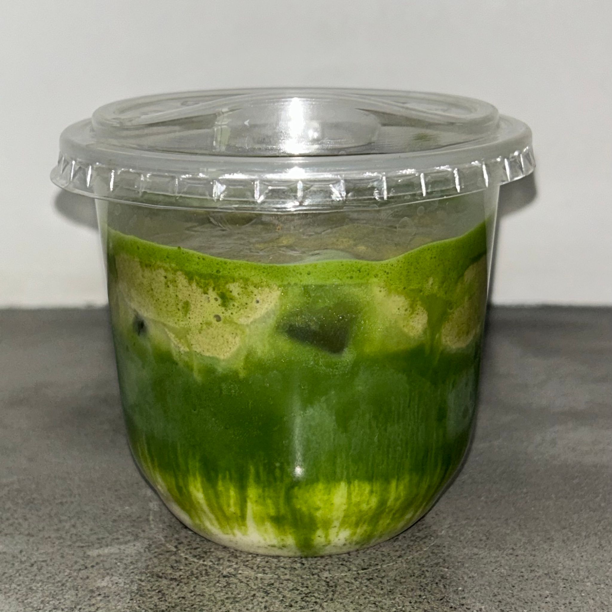 Tie guan yin cold foam matcha latte _0