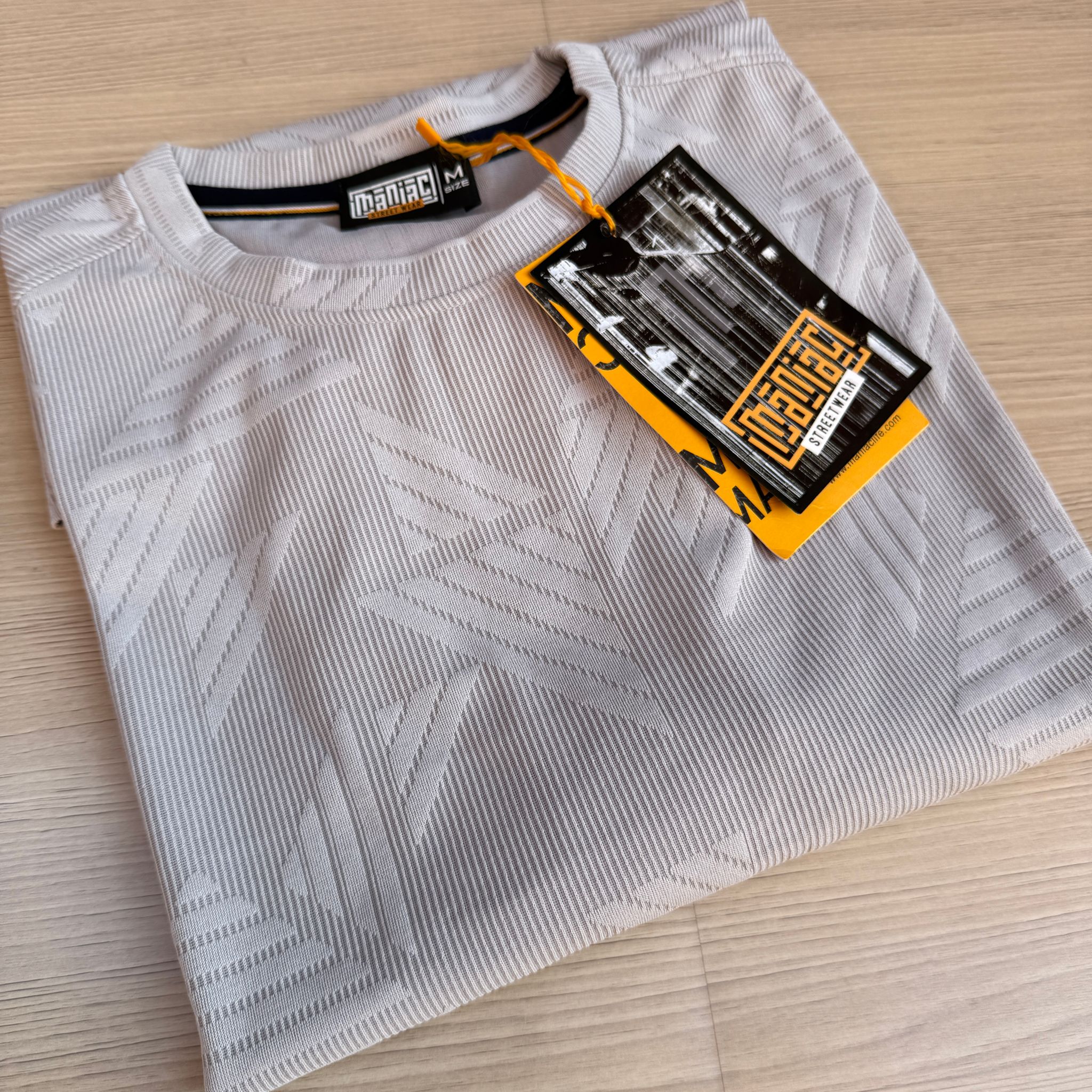 MANIAC T- SHIRTS - ASH_1