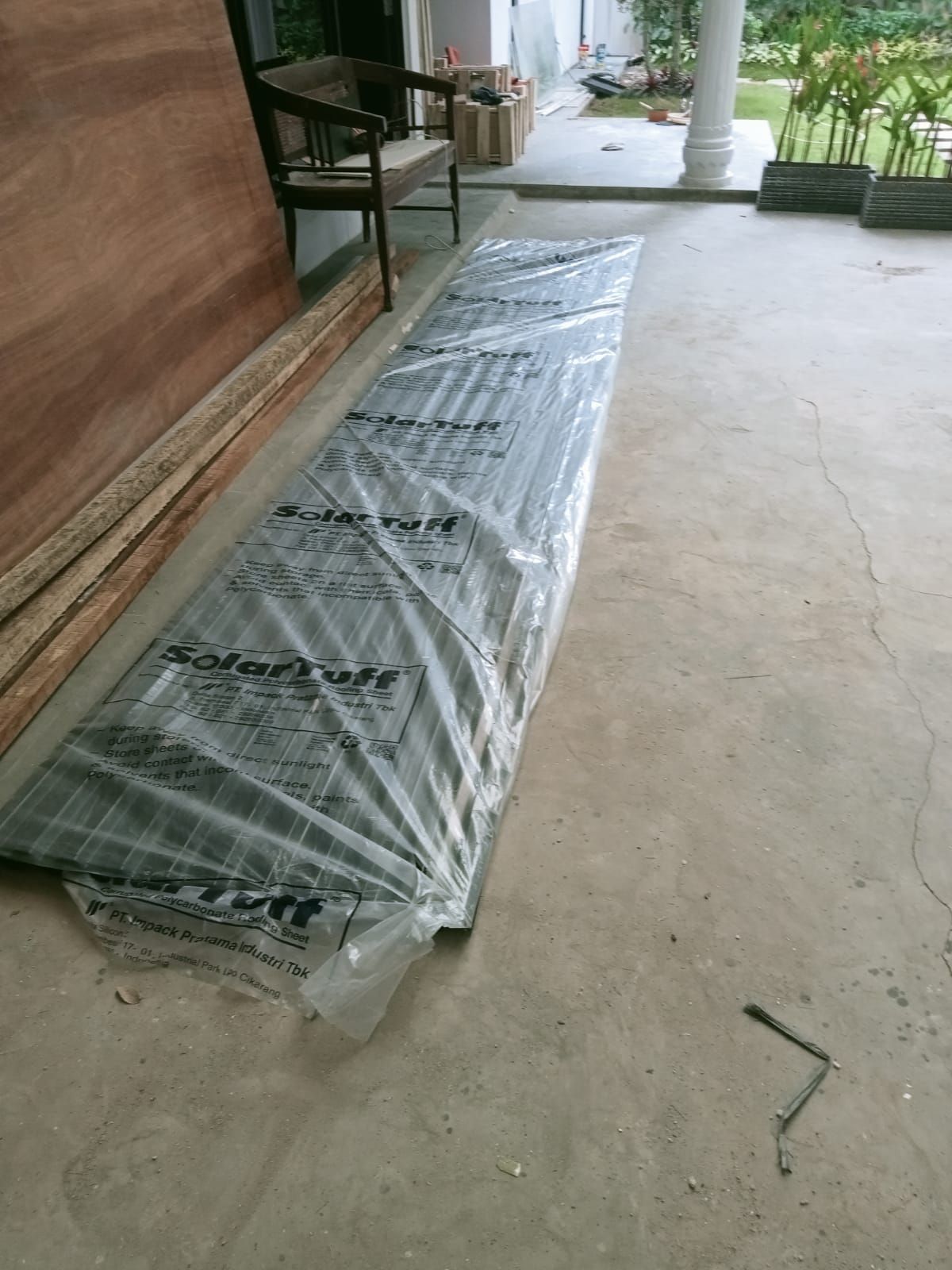 Atap Transparan Solartuff Gelombang _1