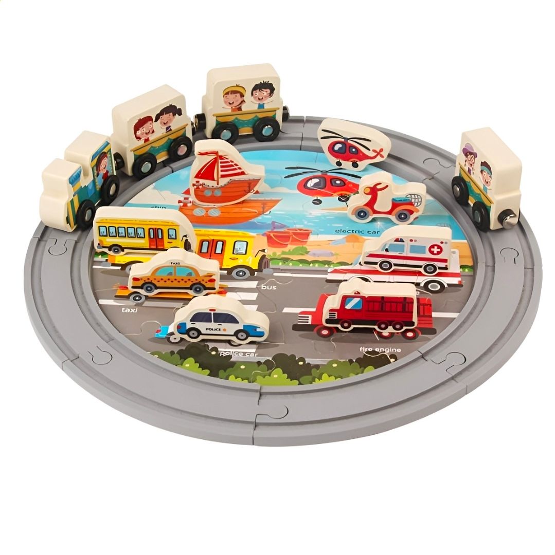 Transport Train Track Puzzle_0
