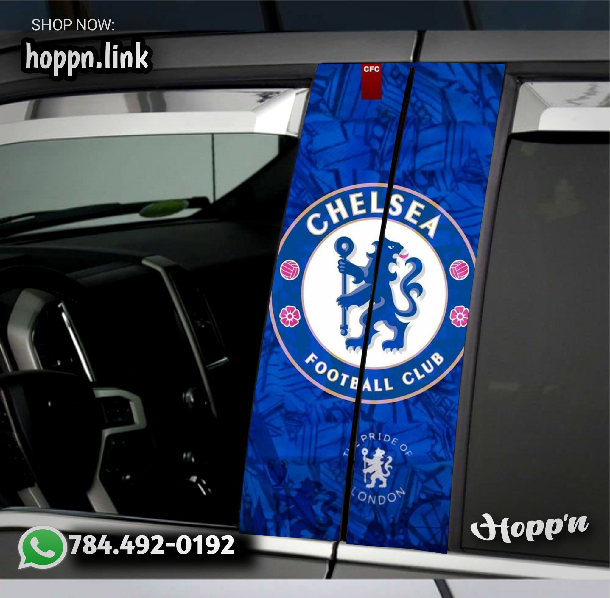 Chelsea B Pillar stickers _4