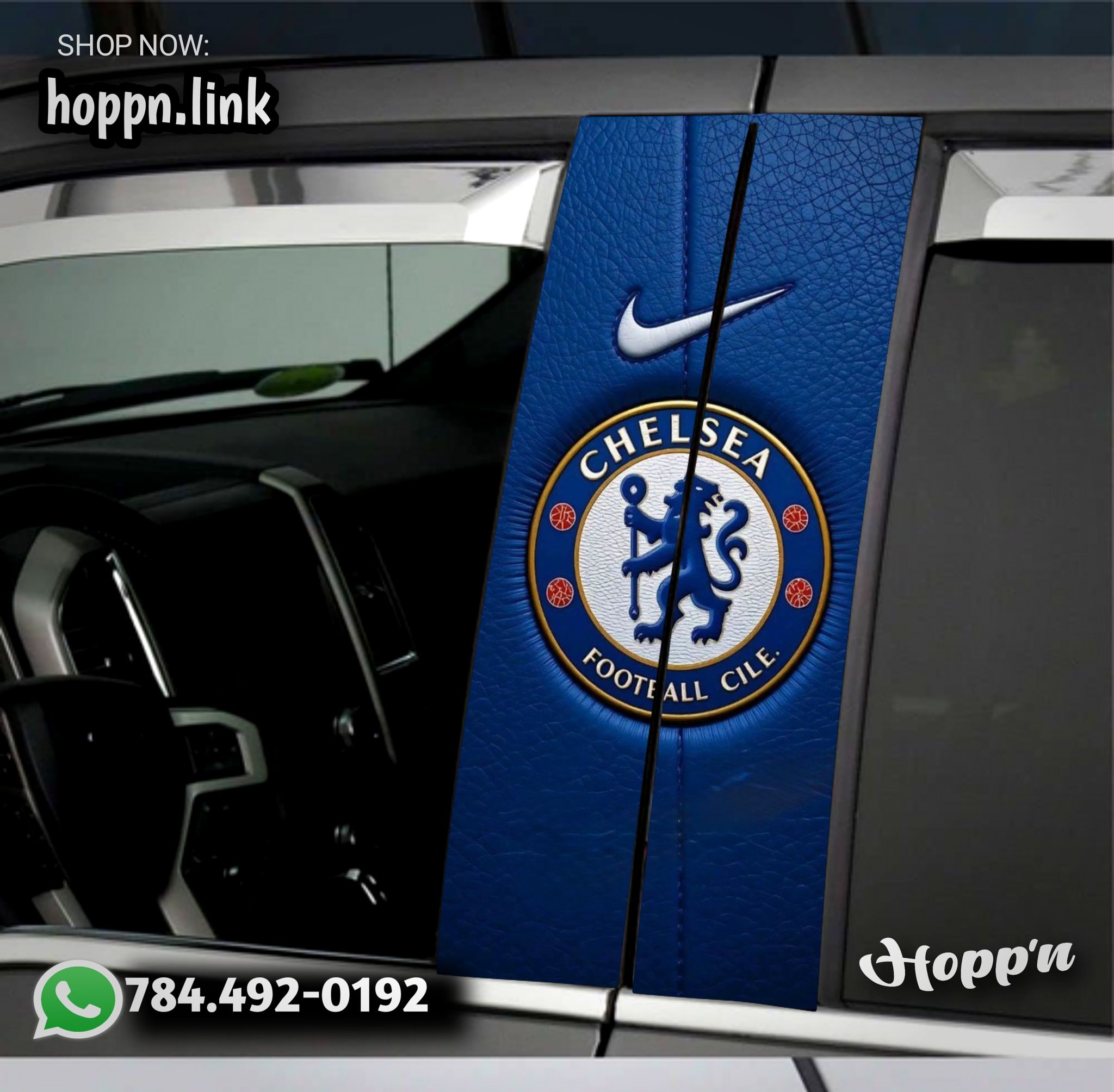 Chelsea B Pillar stickers _6