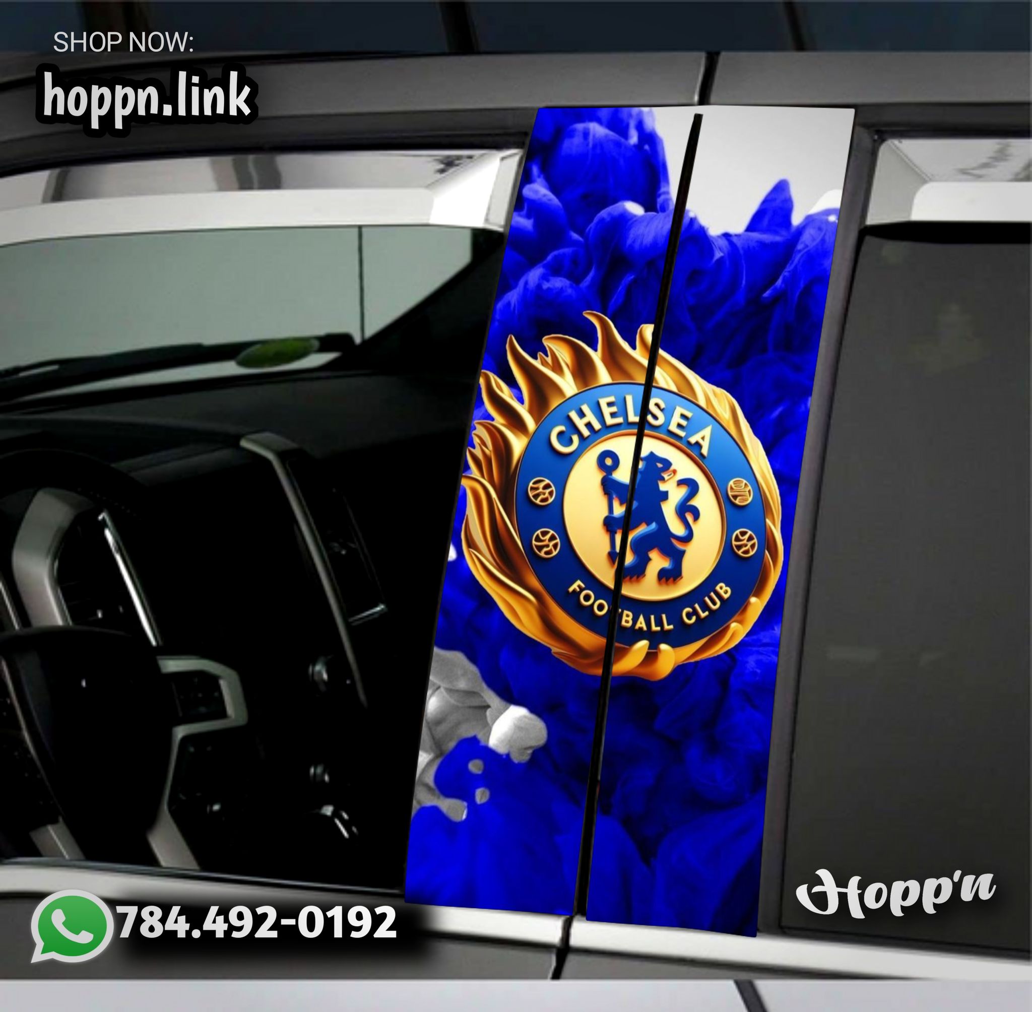 Chelsea B Pillar stickers _8