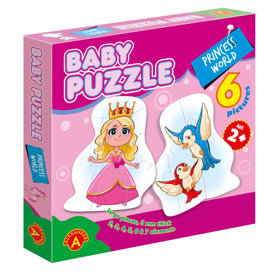 6 in 1 puzzle box - Princess (2-7pcs)_0