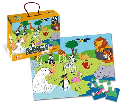Jumbo floor puzzle - Animals (35pcs)_0