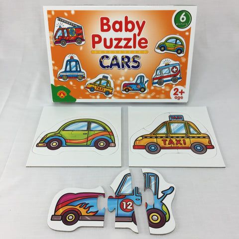6 in 1 puzzle box - Cars (2-7pcs)_1