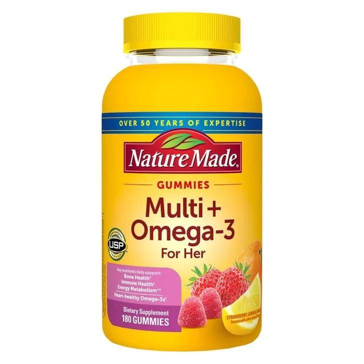 Nature Made - Multivitamin for Her + Omega-3 Gummies_0