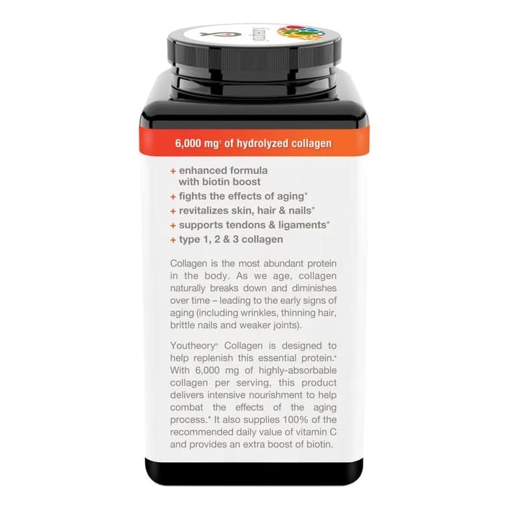 Youtheory Collagen - Plus Biotin, 390 Tablets_1