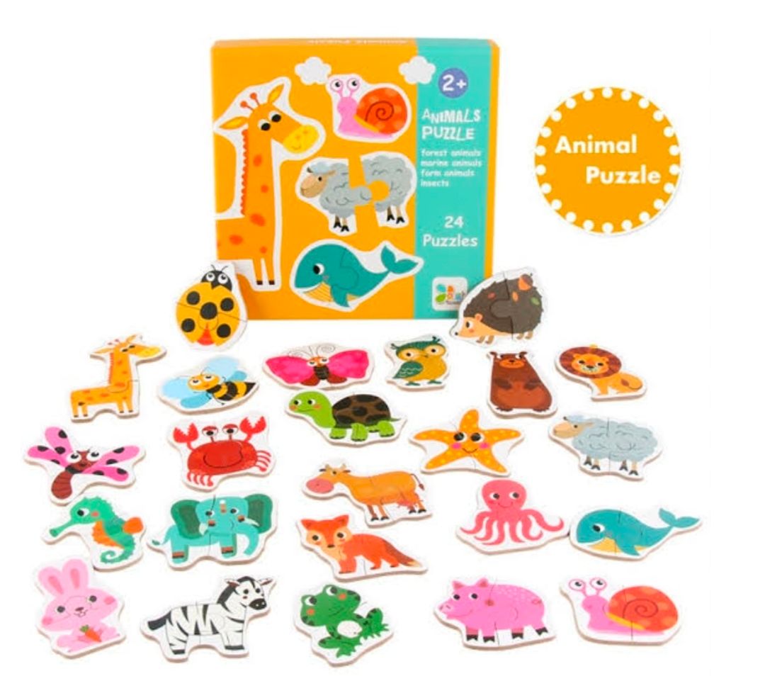 Animal Puzzle Box ( 23 x 2pc puzzles)_0