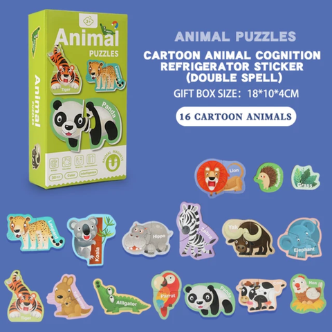 Magnet Set - Animal Puzzles_0