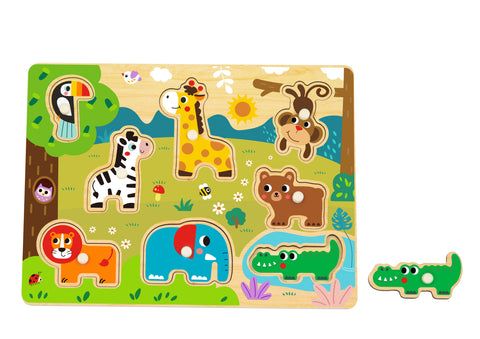 hi Pando Peg Puzzle - Wild animals_0