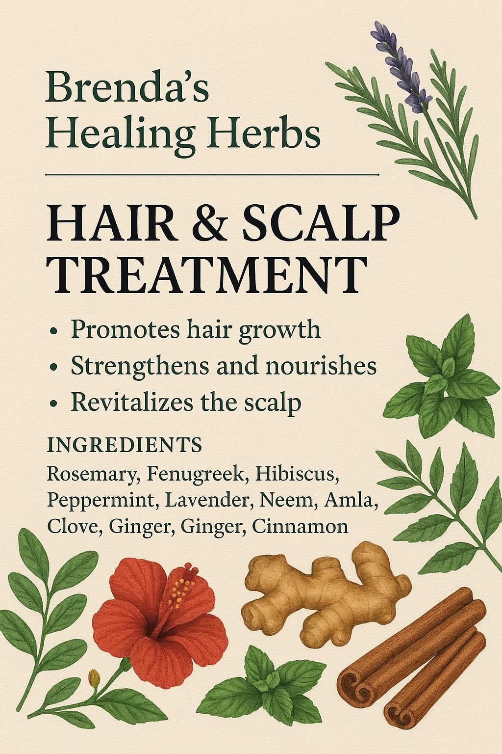 Soothing Topical Oils - Hair & Scalp Treatment _0