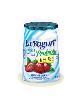 La Yogurt Lite Strawberry 6oz_0