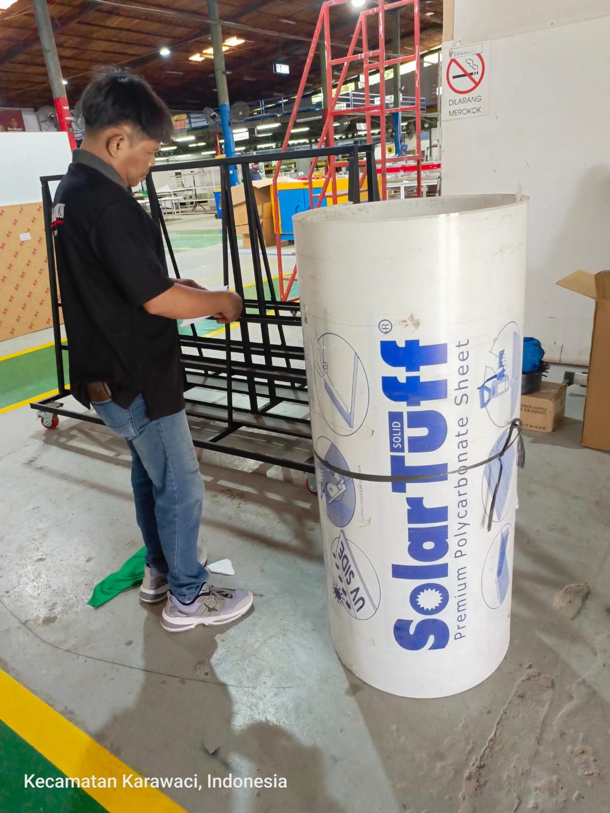 Atap Transparan Solartuff Rata / Solarflat 122 tebal 3.0mm_4