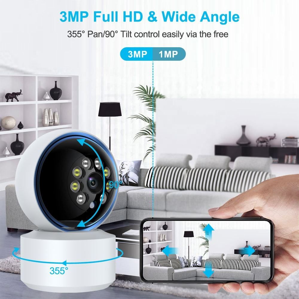 TUYA Smart Wifi Indoor Camera 3MP_5