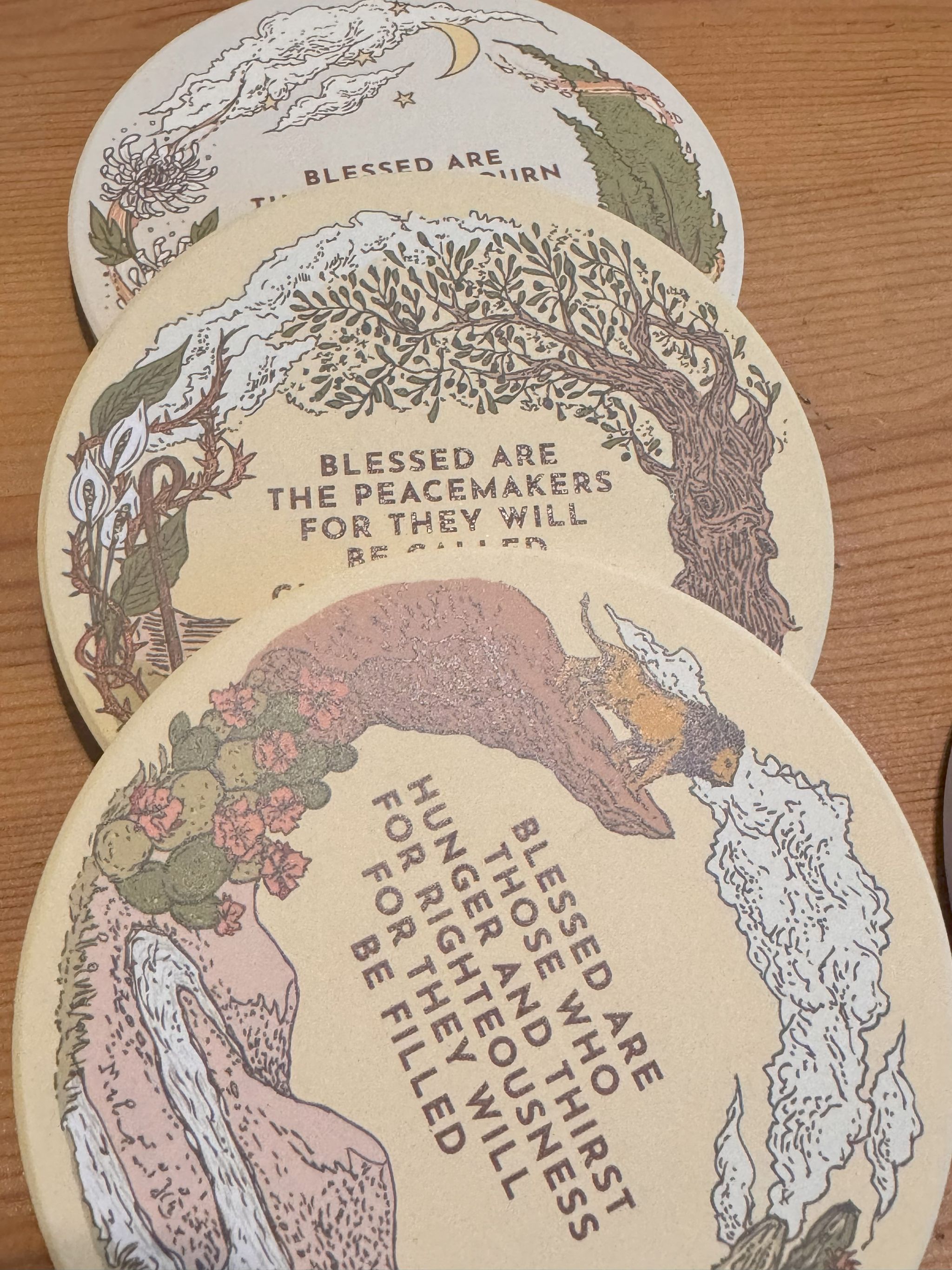 Beatitudes Coaster - Ceramic_0