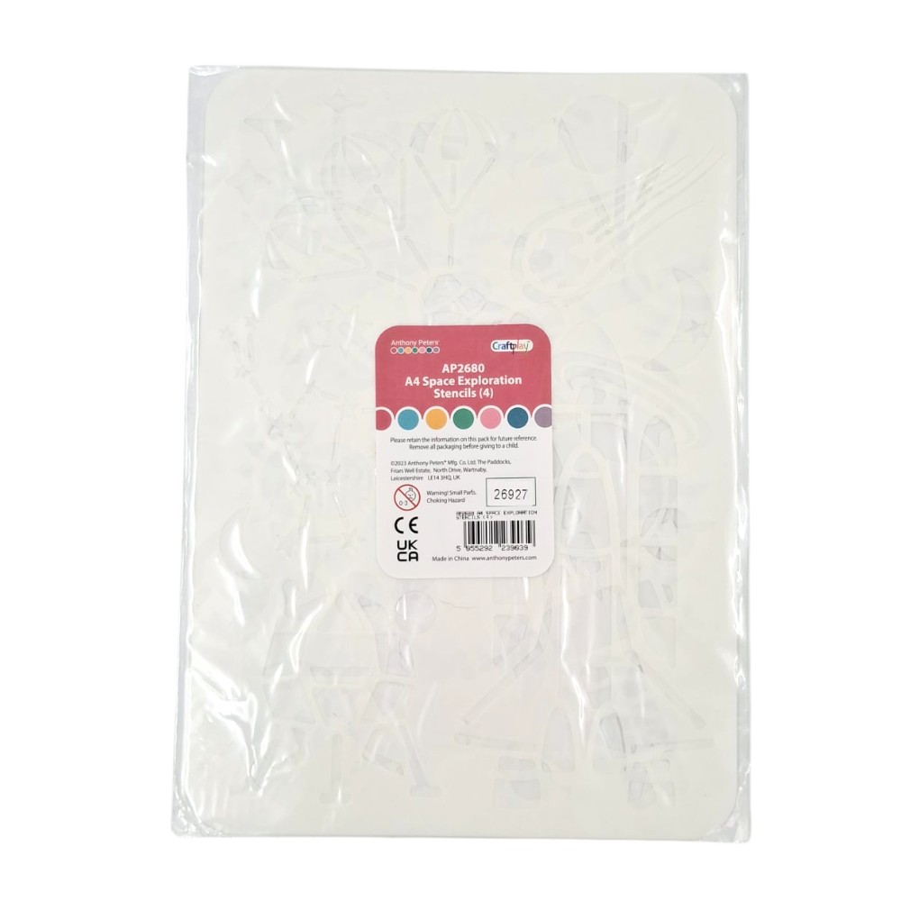 A4 Space Exploration Stencils (4pcs)_1