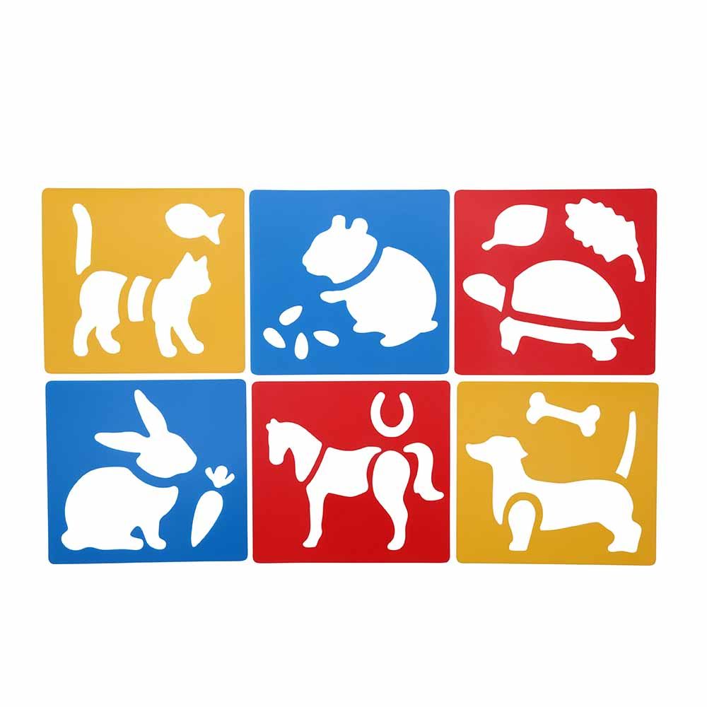 Stencils - Pets (6 pack)_0