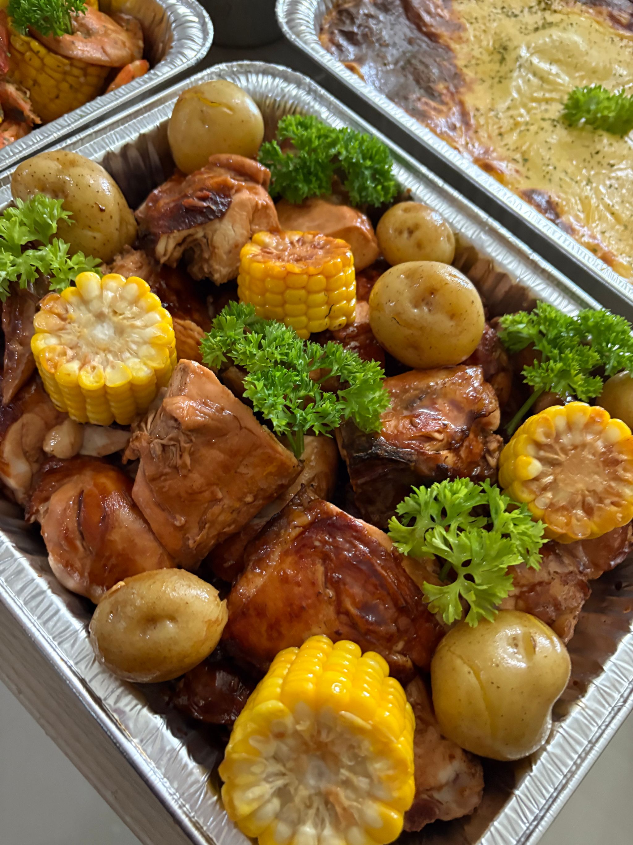 Baked Chicken with Baby Potatoes and corn *New*(Consume Immediately)_1