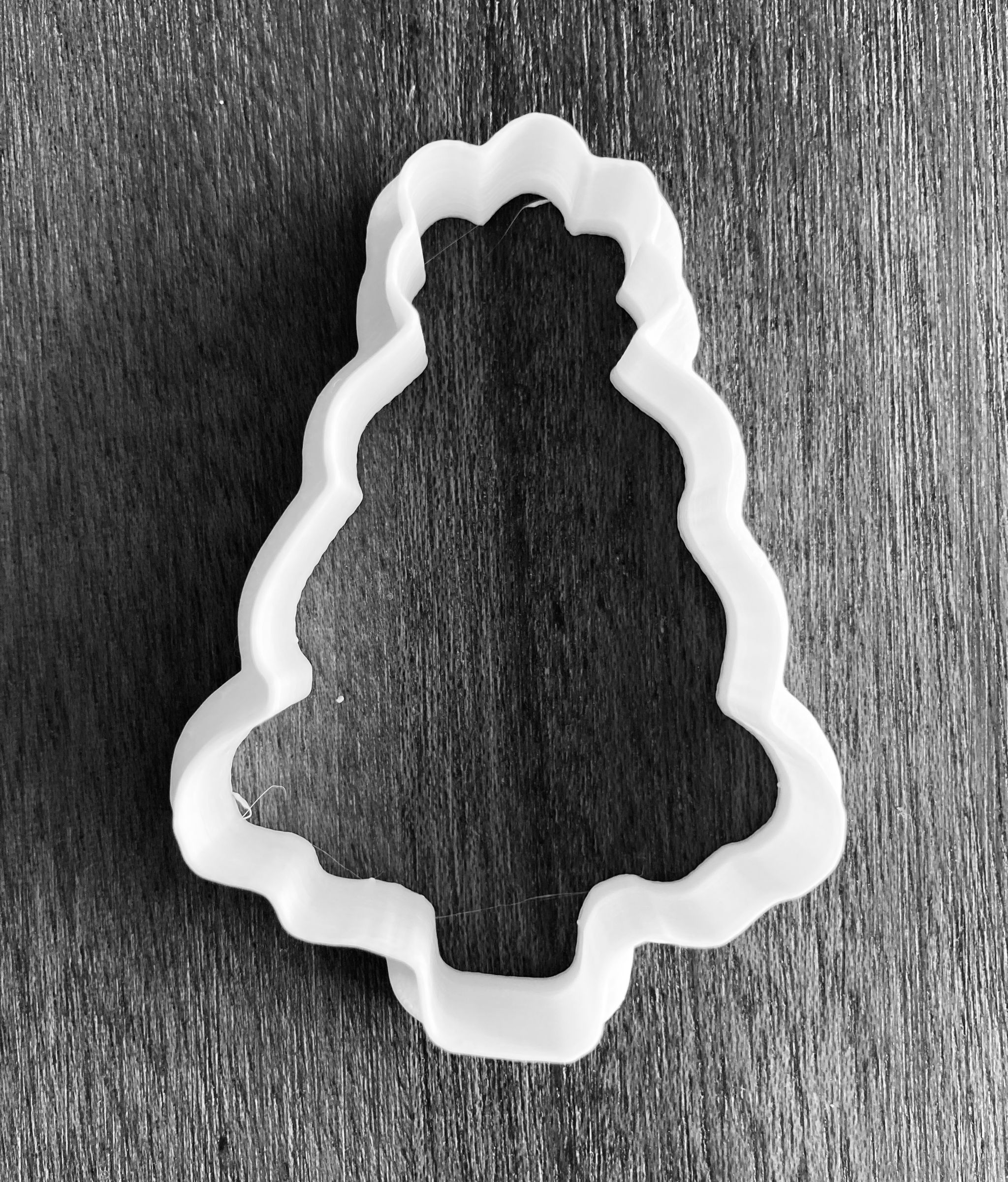 Christmas Tree with star Outline_0