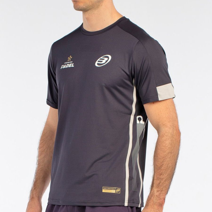  Bullpadel T-shirt Borni Black_1