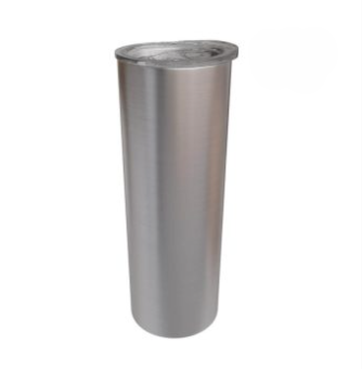 20oz Skinny Silver Tumbler_0