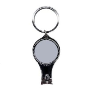 Metal Nail Clipper Keyring - Set Of 5_0