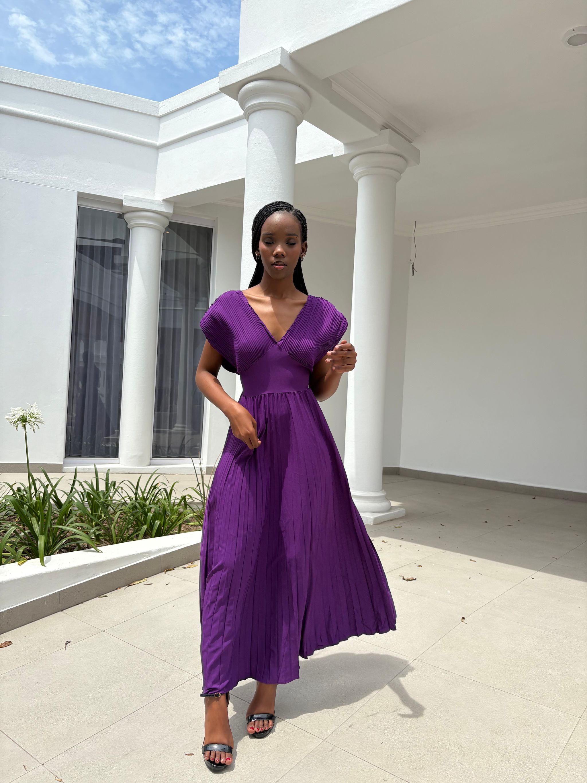 Opulence chic pleat maxi_8