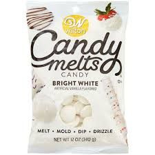 BRIGHT WHITE CANDY MELTS 12 OZ _0