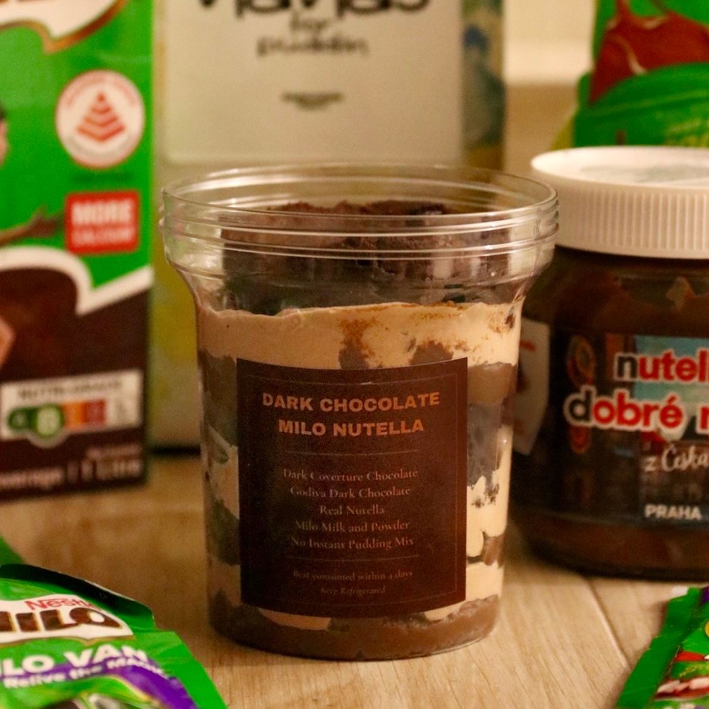 Dark Chocolate Milo Nutella_0