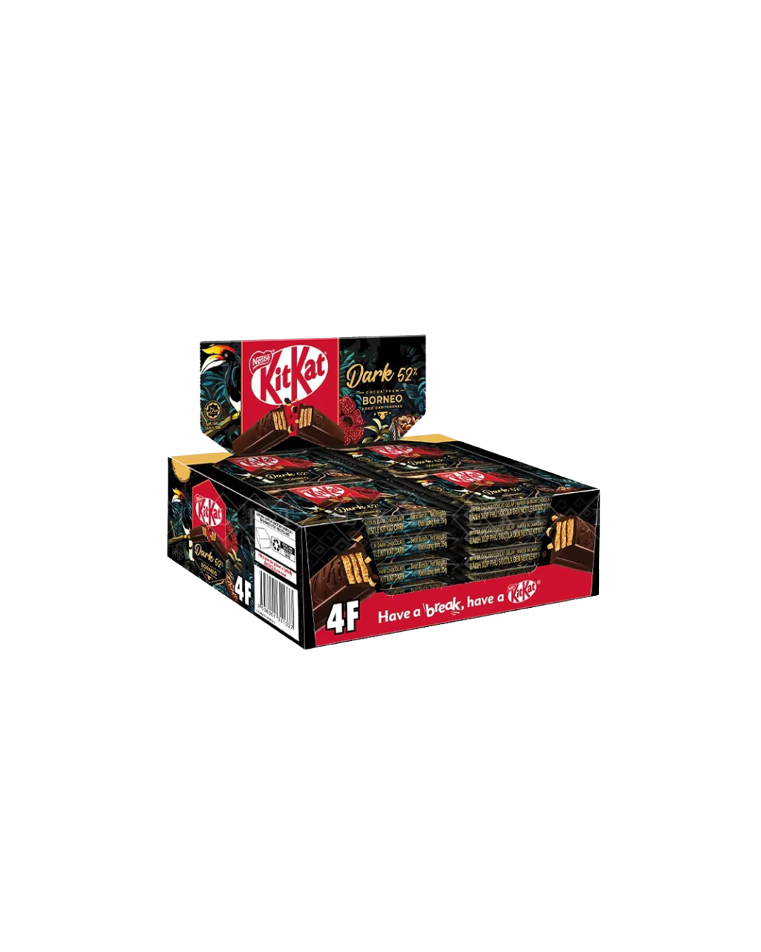 Kitkat Dark Borneo 4f 24 X 12 X 35G ( 1 Carton)_0