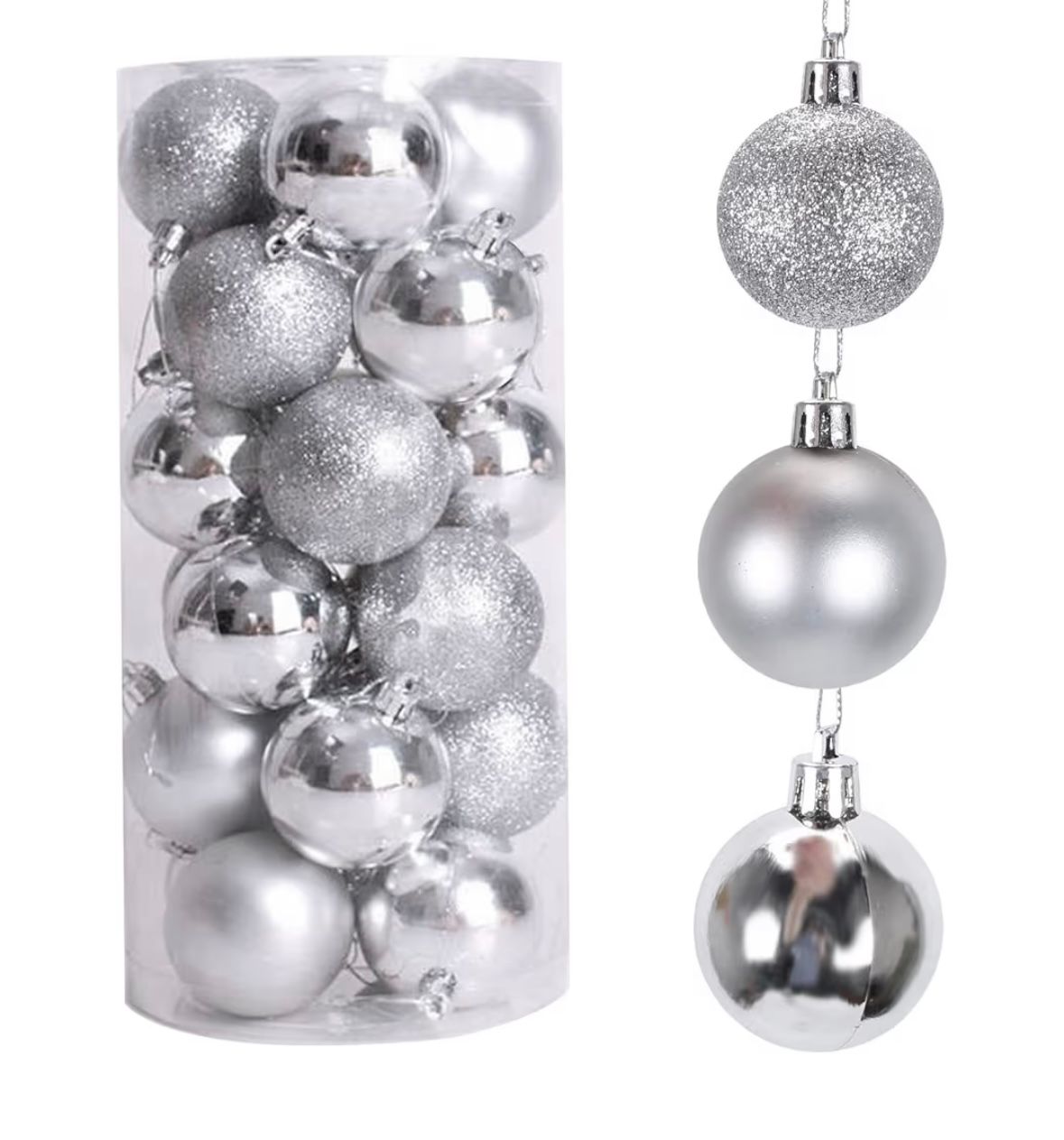 Christmas Baubles Silver_0