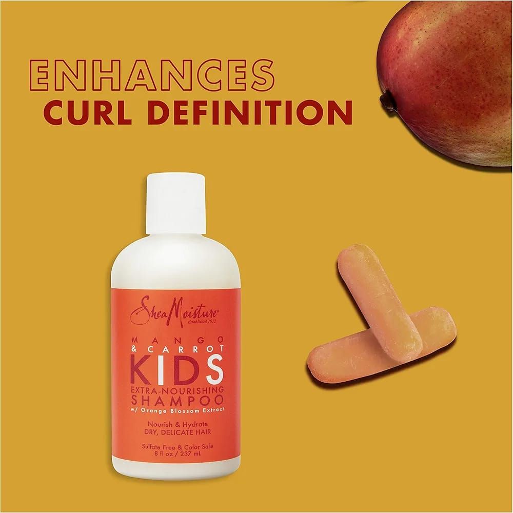 Shea Moisture - Mango & Carrot Kids Extra-Nourishing Shampoo (237 ml)_2