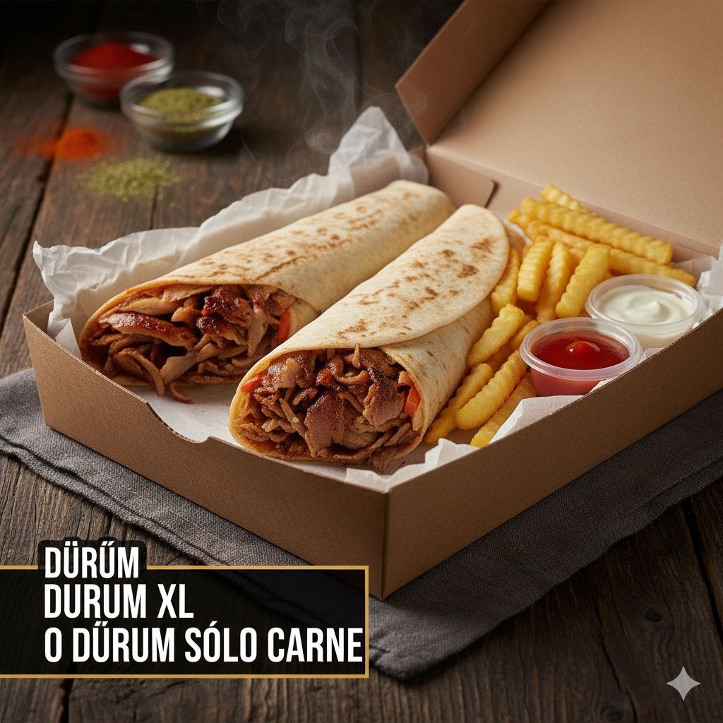 Dürüm XL o Dürüm sólo carne_0