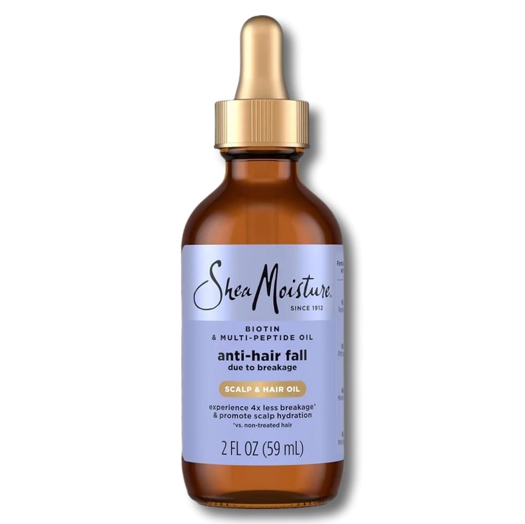 Shea Moisture - Biotin & Peptide Anti- Hair Fall Scalp & Hair Oil (59 ml)_0