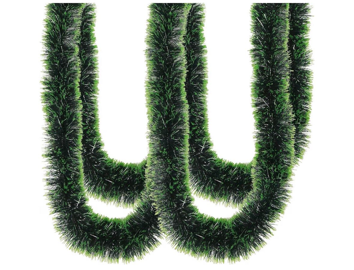 Christmas green Tinsel_0