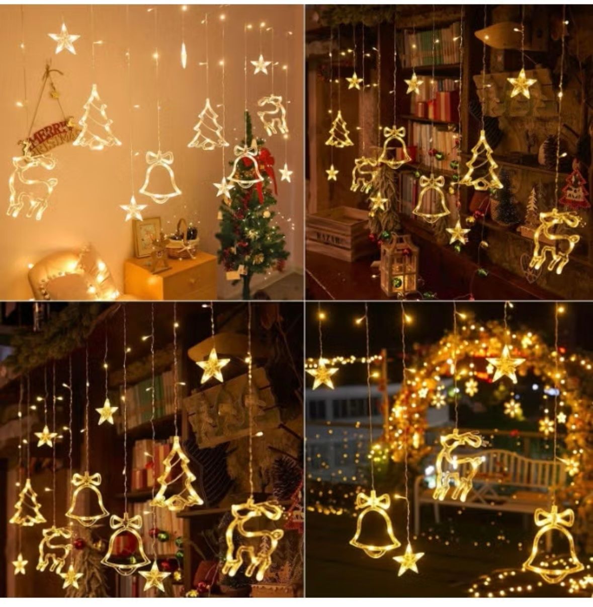 Led curtain lights, Christmas_2