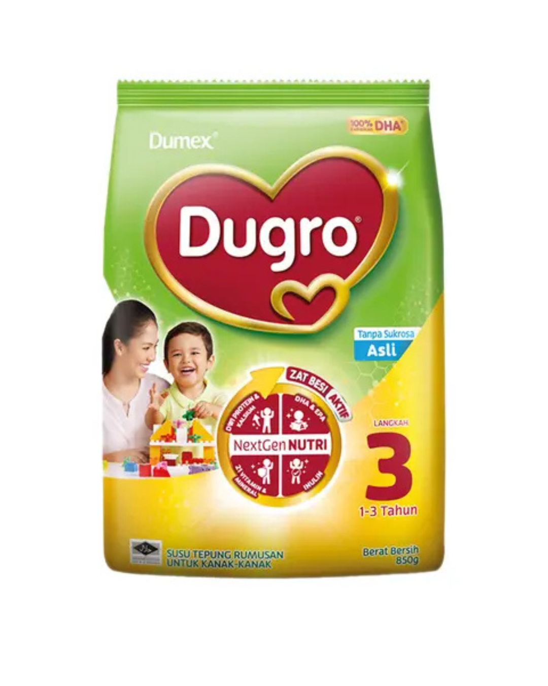 Dumex Dugro 3 Regular 12 X 850G (1 Carton)_0