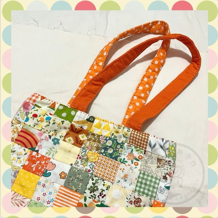 A4 size totebag 《橙色》_5
