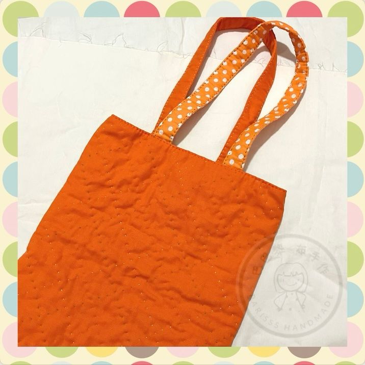 A4 size totebag 《橙色》_6