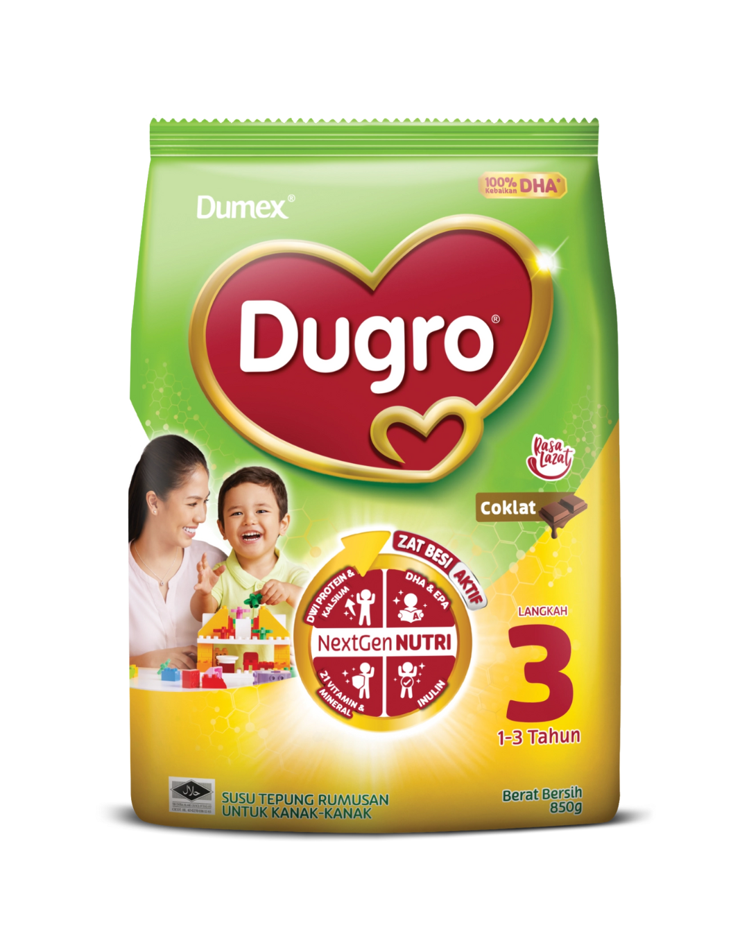 Dumex Dugro 3 Chocolate 850G_0