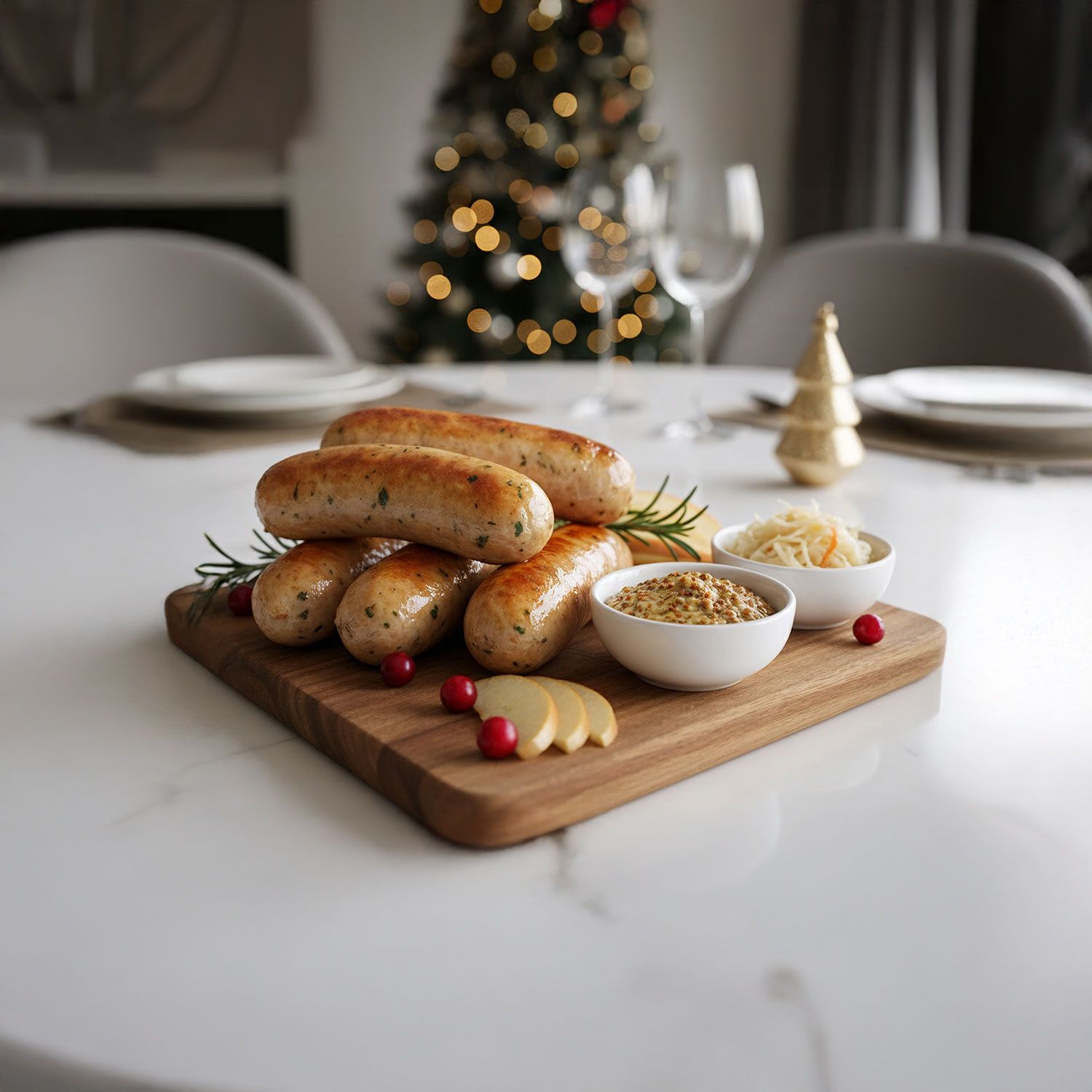 Apple Sage Sausage (5 pcs, cooked) 2-3 pax_0