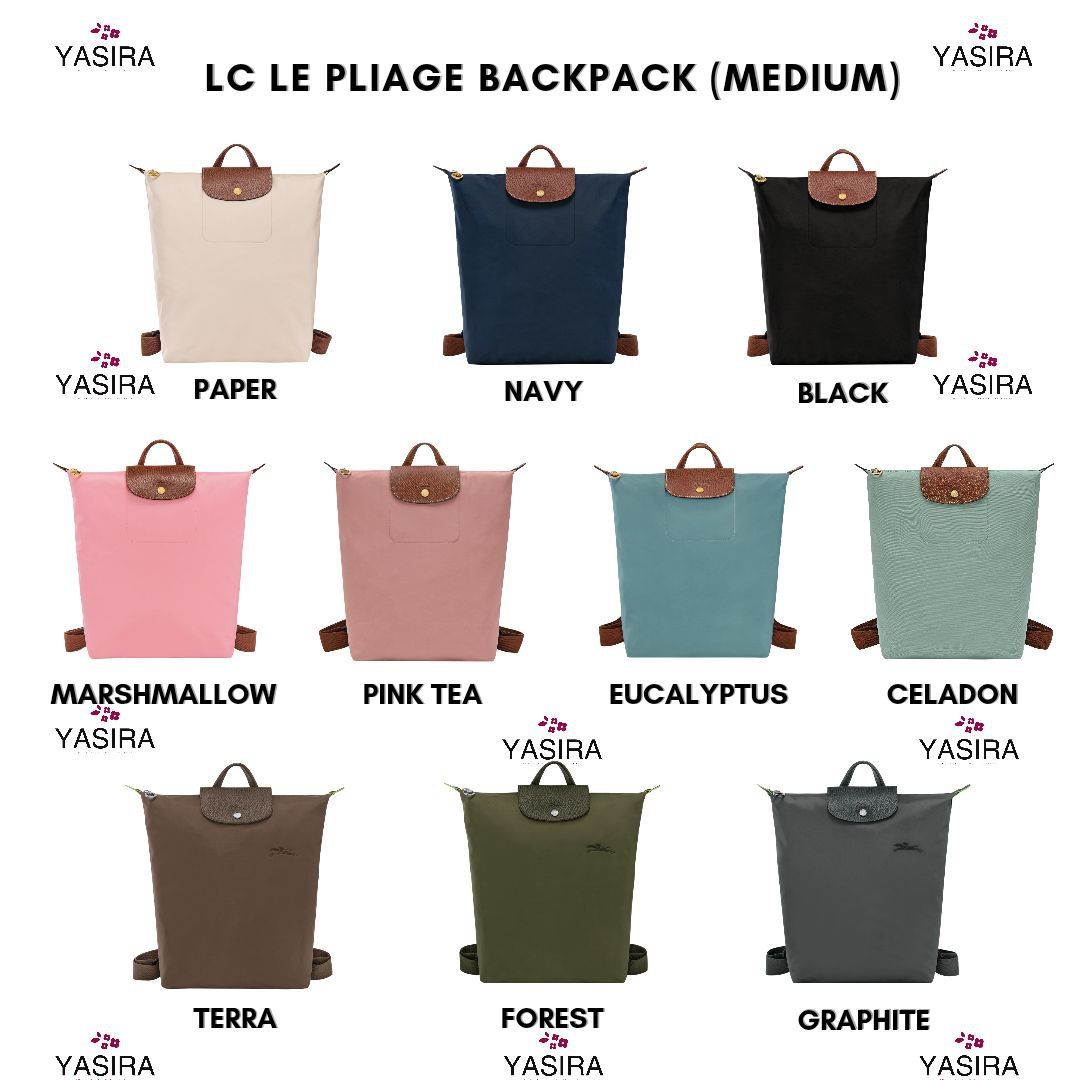 Longchamp Le Pliage Backpack (MEDIUM)_0