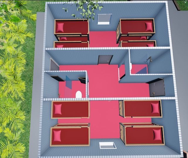 သံဃာဆောင် နှင့် သီလရှင်ဆောင် (ယာယီ)_0