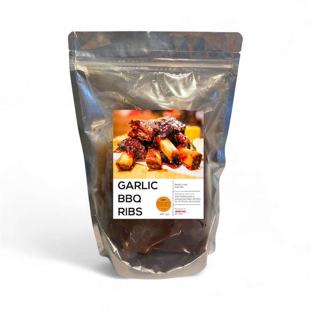 Garlic BBQ Beef Ribs 500+/-gm_0