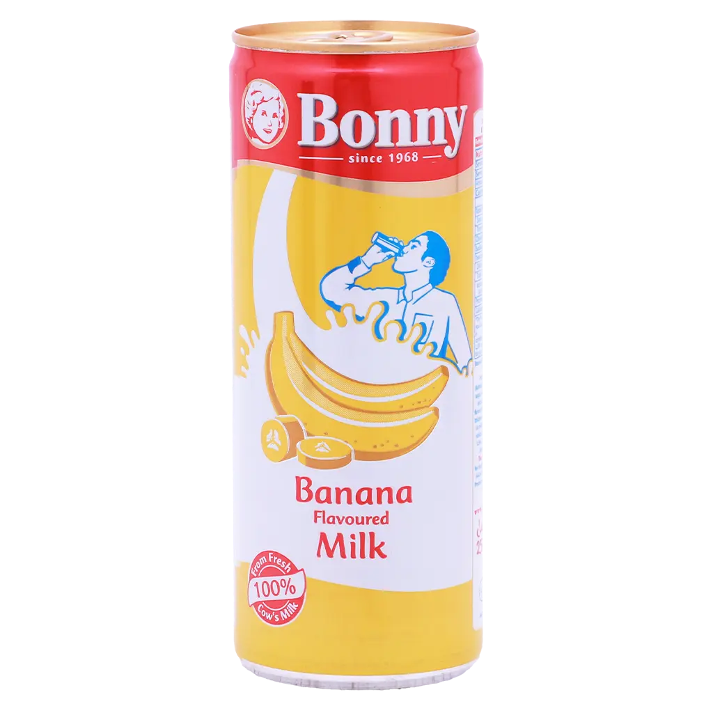 BONNY BANANA MILK 24*250ML_0