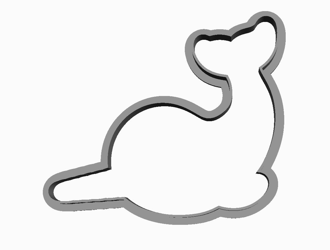 Narwahl 2 in 1  Cookie Cutter_0