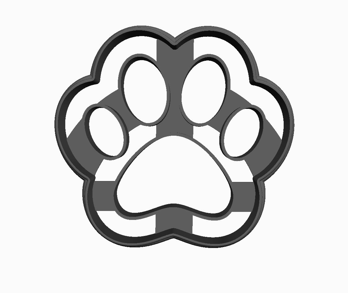 Paws Cookie Cutter     _0
